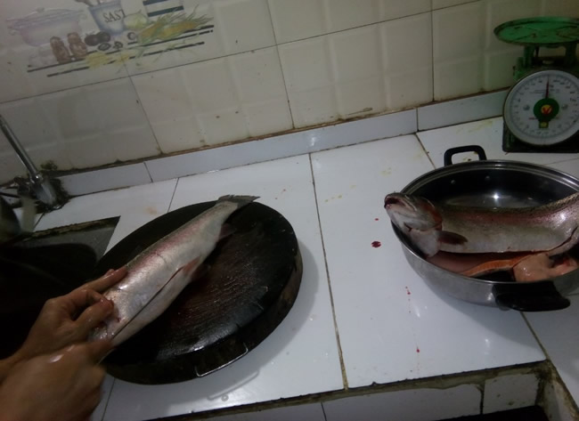 Ruốc cá hồi Nhà hàng Phương Linh
